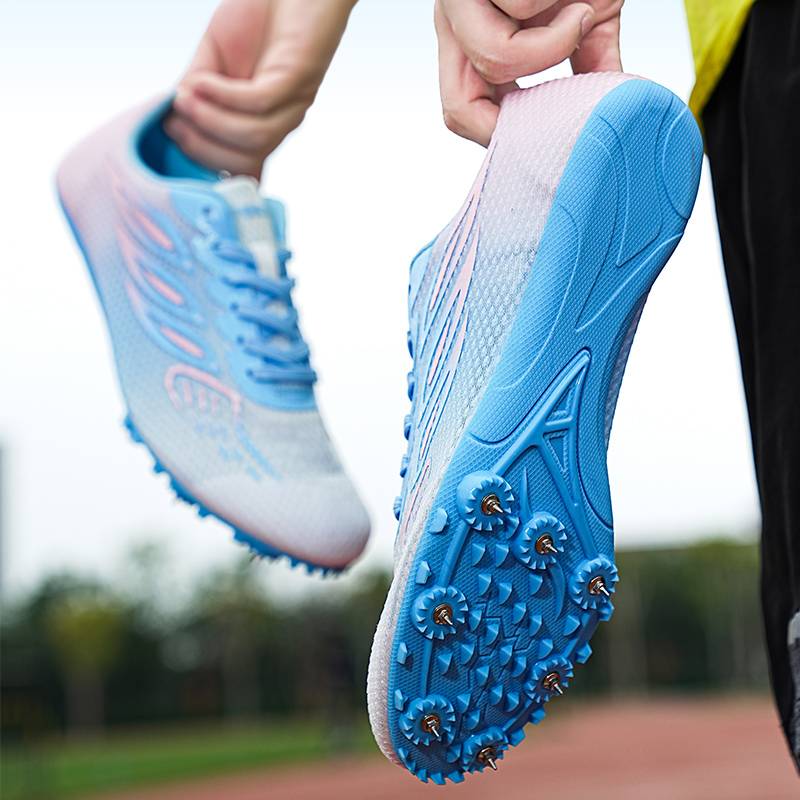 Tianci Temple Wing Nail Shoes Track Track Men's Middle School Student Games 100m Darling Professional Nail Shoes