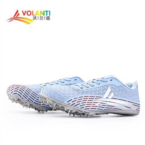 Spot Vollandi explosive professional short running nail shoes, track and field, male and female students, n -physical test nail shoes, four items