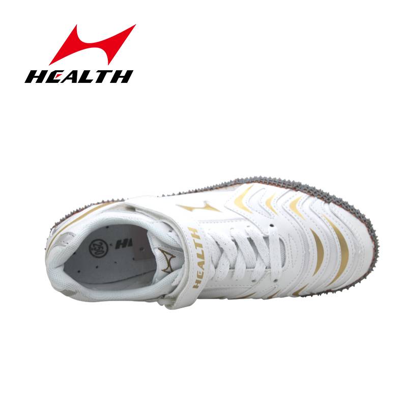Haiers 608 jumping high nail shoes men and women professional jumping shoes track and field competition training full foot with nails 11 nail frogs