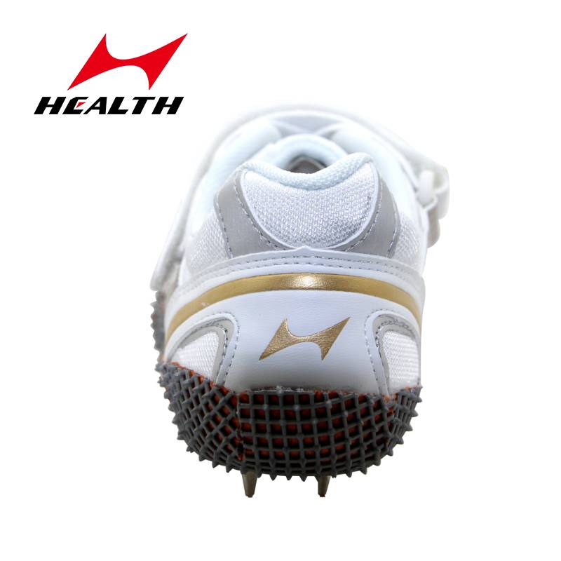 Haiers 608 jumping high nail shoes men and women professional jumping shoes track and field competition training full foot with nails 11 nail frogs