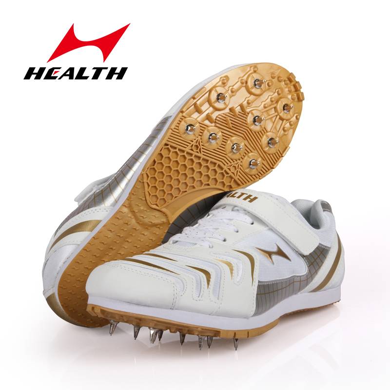 Haiers 633 Professional shoes jumper third -level remote jump shoes men and women students track and field competition three -level long jump shoes