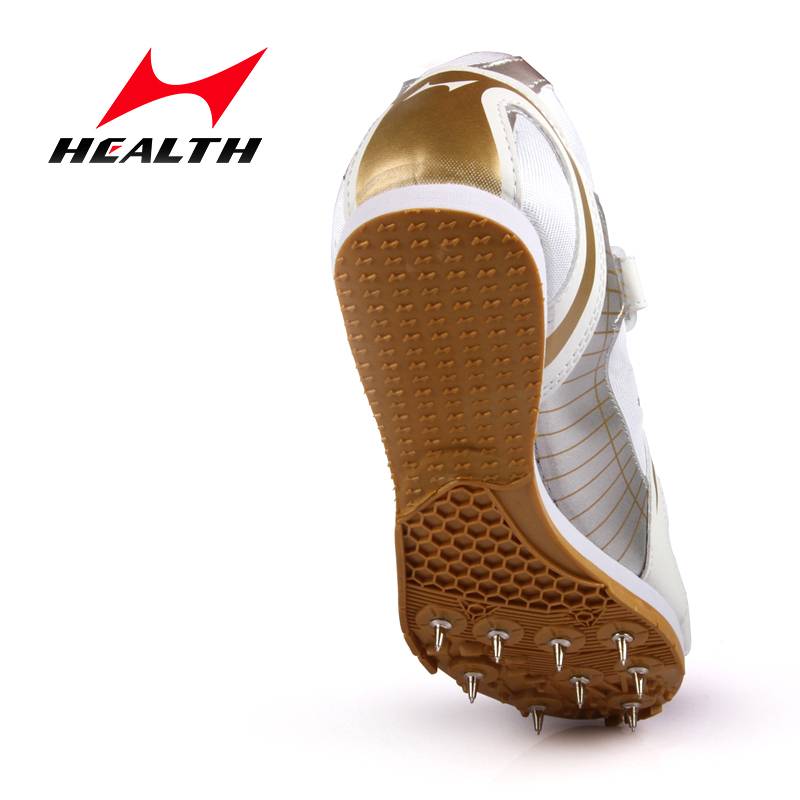 Haiers 633 Professional shoes jumper third -level remote jump shoes men and women students track and field competition three -level long jump shoes