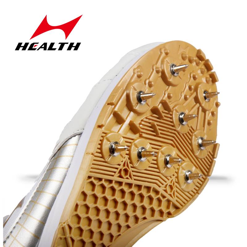 Haiers 633 Professional shoes jumper third -level remote jump shoes men and women students track and field competition three -level long jump shoes