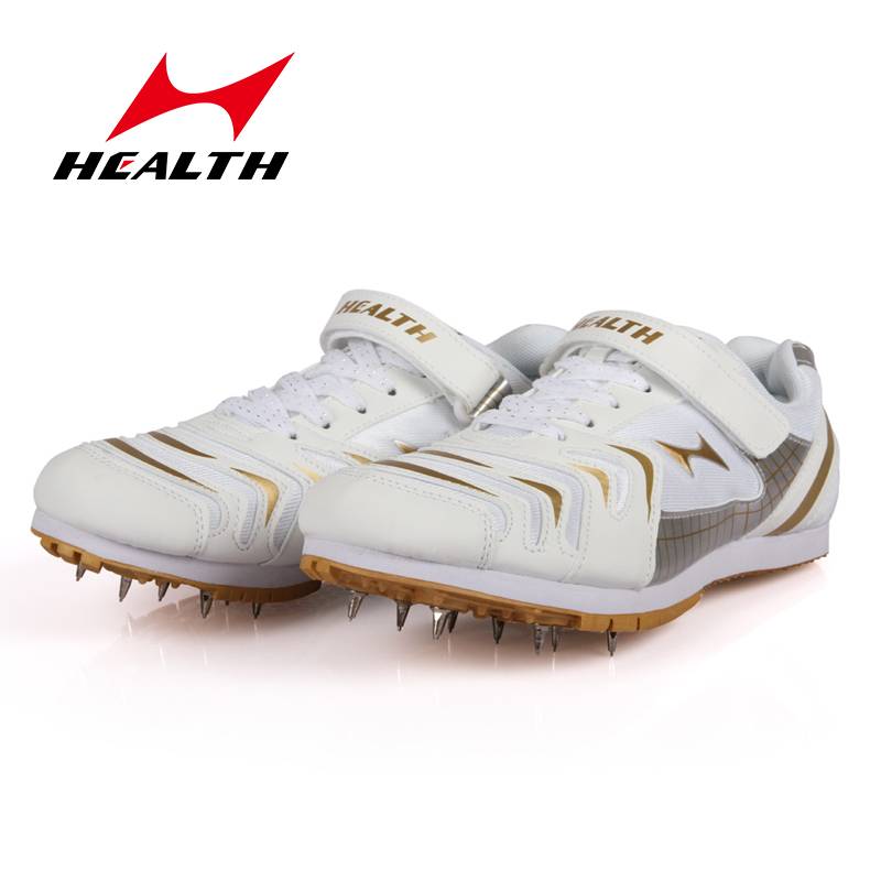 Haiers 633 Professional shoes jumper third -level remote jump shoes men and women students track and field competition three -level long jump shoes