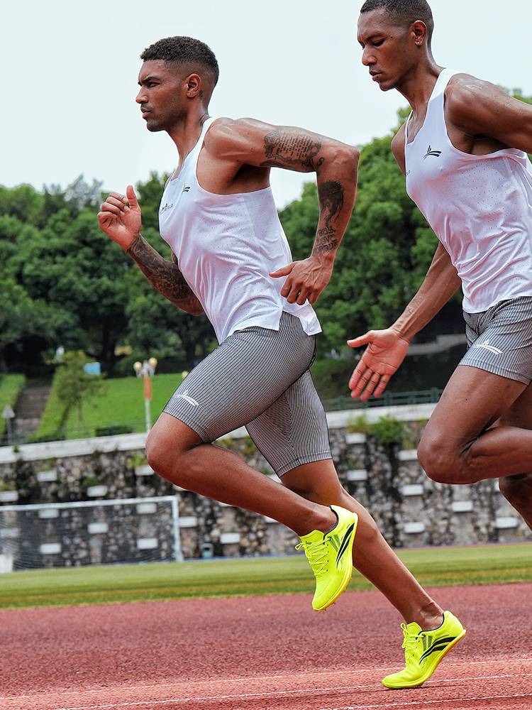Wallandi 911 Black -bottom Lightning Shoes thick bottom professional sprint track and field nails shoe body test remote competition genuine