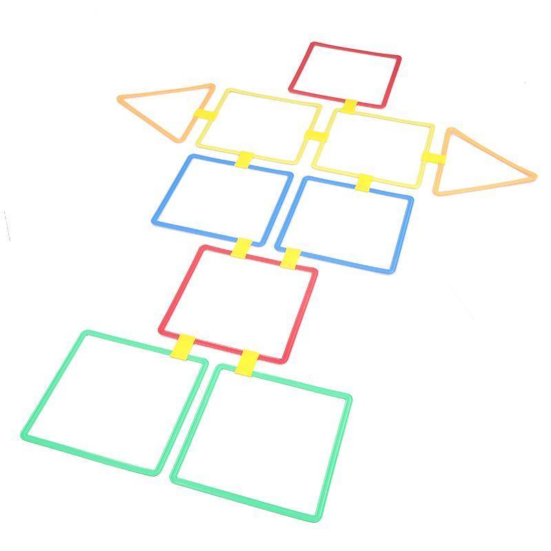 Kindergarten Sensory Training Equipment Children's Home Jumping House Plaid Circle High Outdoor Sports Play Specific Quality