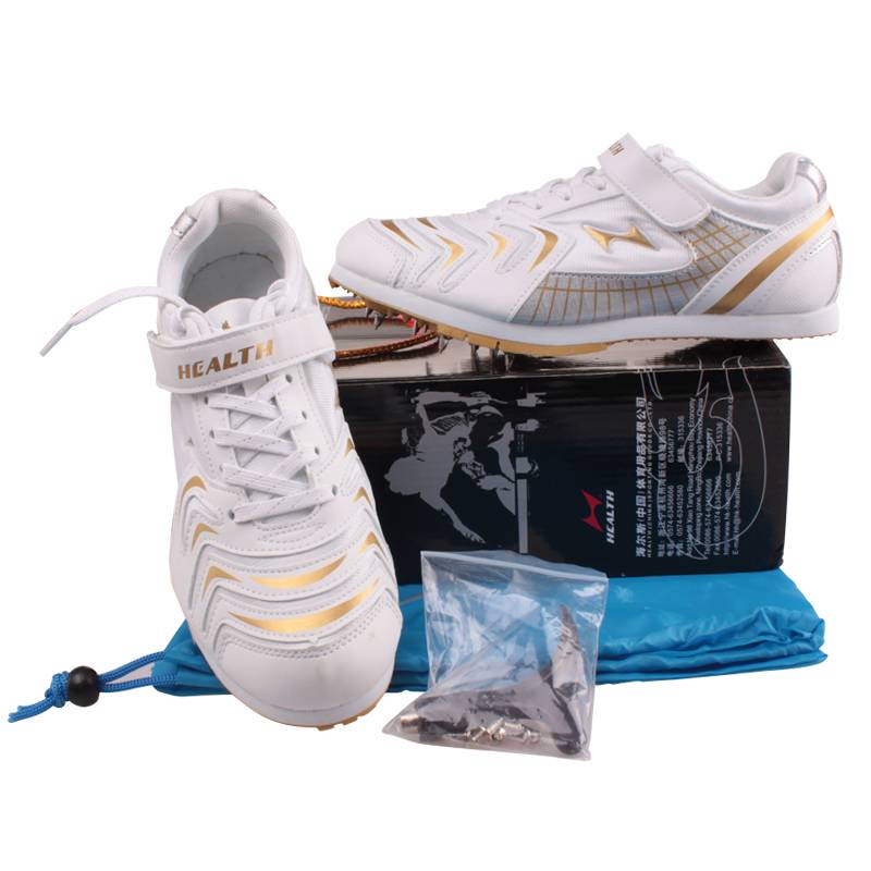Haiers three -level remote nail shoes male stand -by -jumping traversor -field middle school entrance examination sports competition professional run high nail shoes