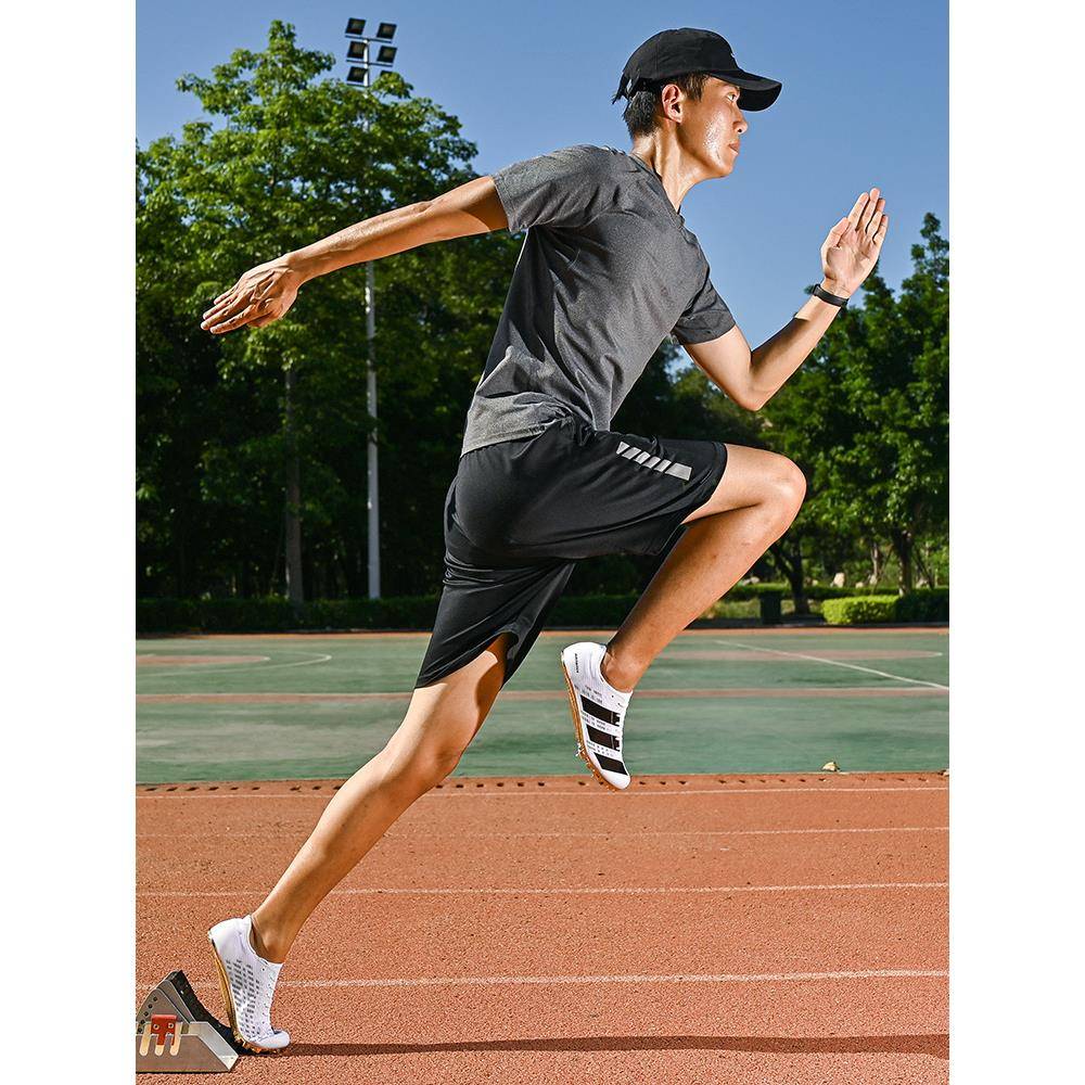 Xiao Chanyi professional track and field nail shoes male and female students, short running nail shoes, jump high, jump sports middle school entrance examination training shoes