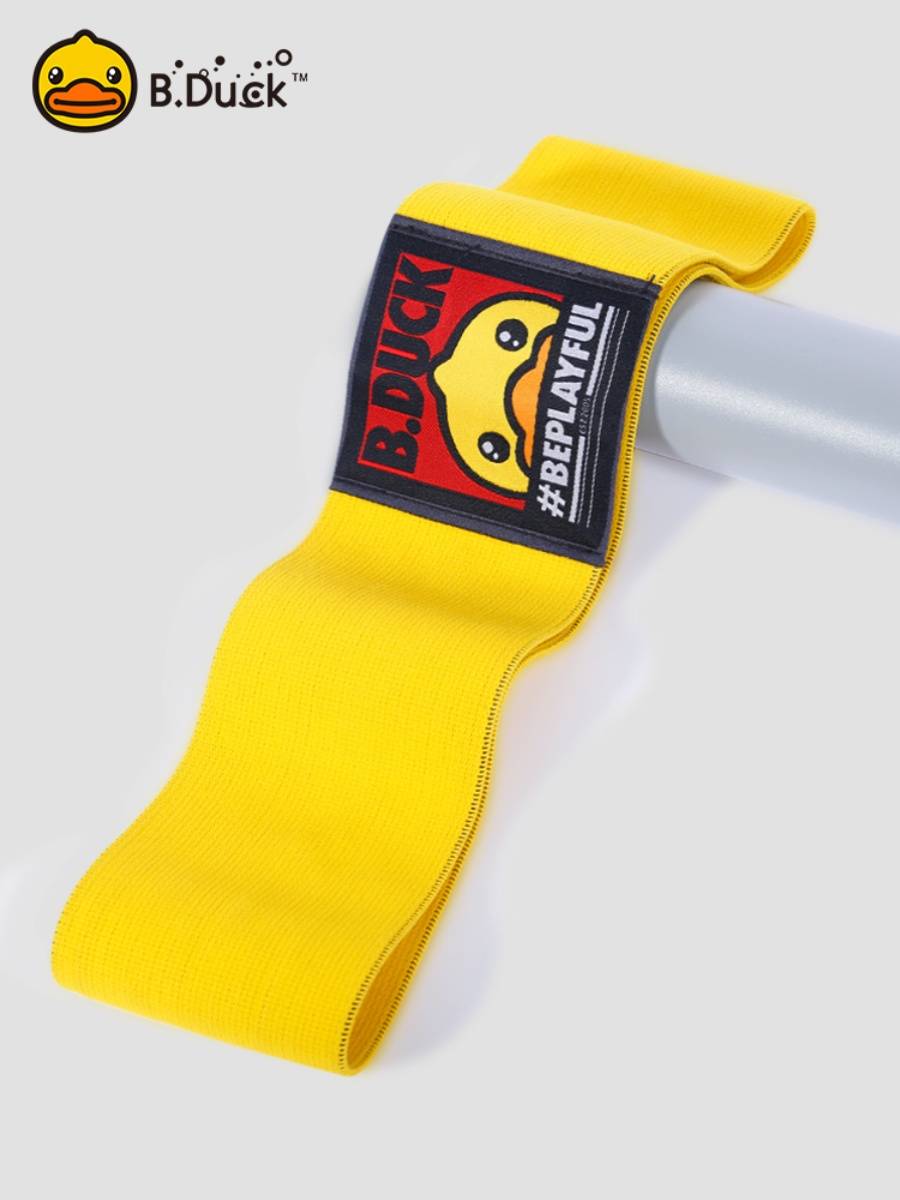 B.Duck2023 spring and summer hip -hip circle men's elastic circle resistance belt strength training squat artifact yoga hip