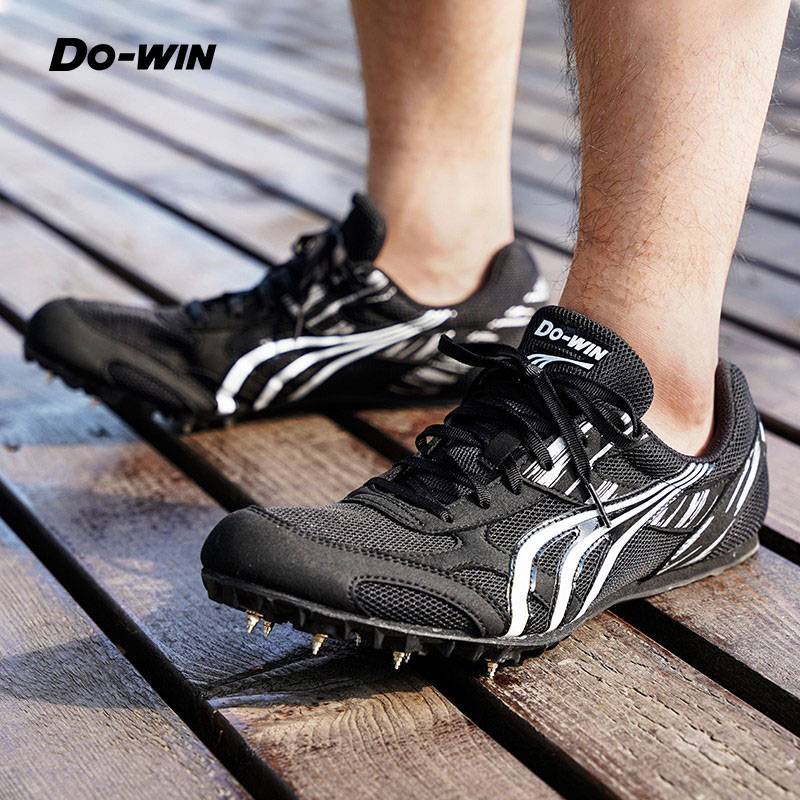 Dorwei's short sprint shoes men and women students in the middle and field competitions professional running long sprint nail shoes
