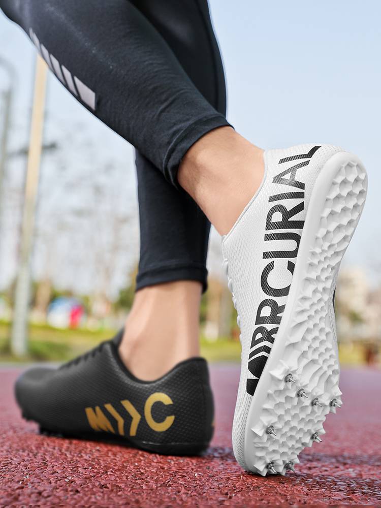 God -free track and field sprint shoes, men and women elementary school students elite sports training running long competition, special shoes
