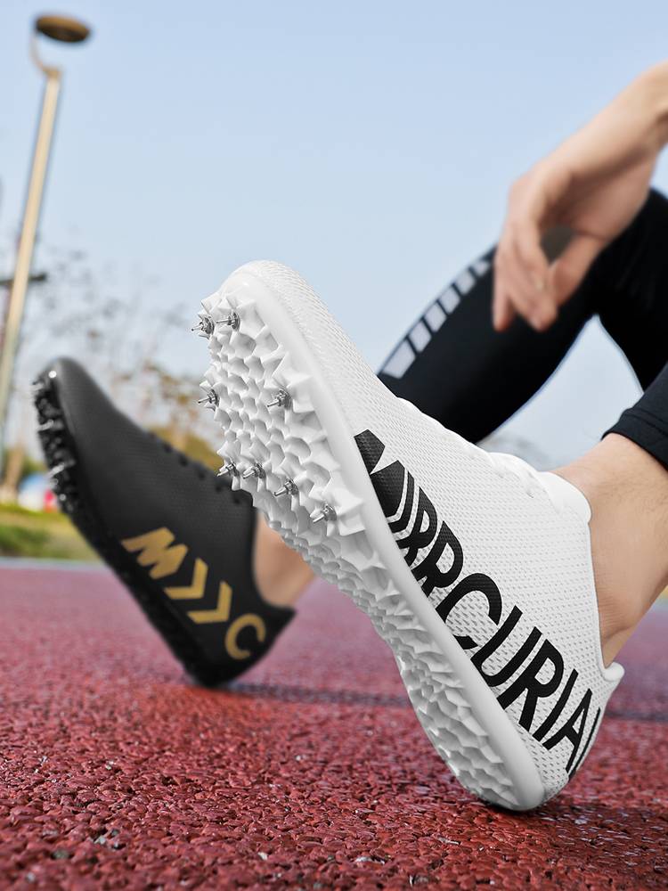 God -free track and field sprint shoes, men and women elementary school students elite sports training running long competition, special shoes