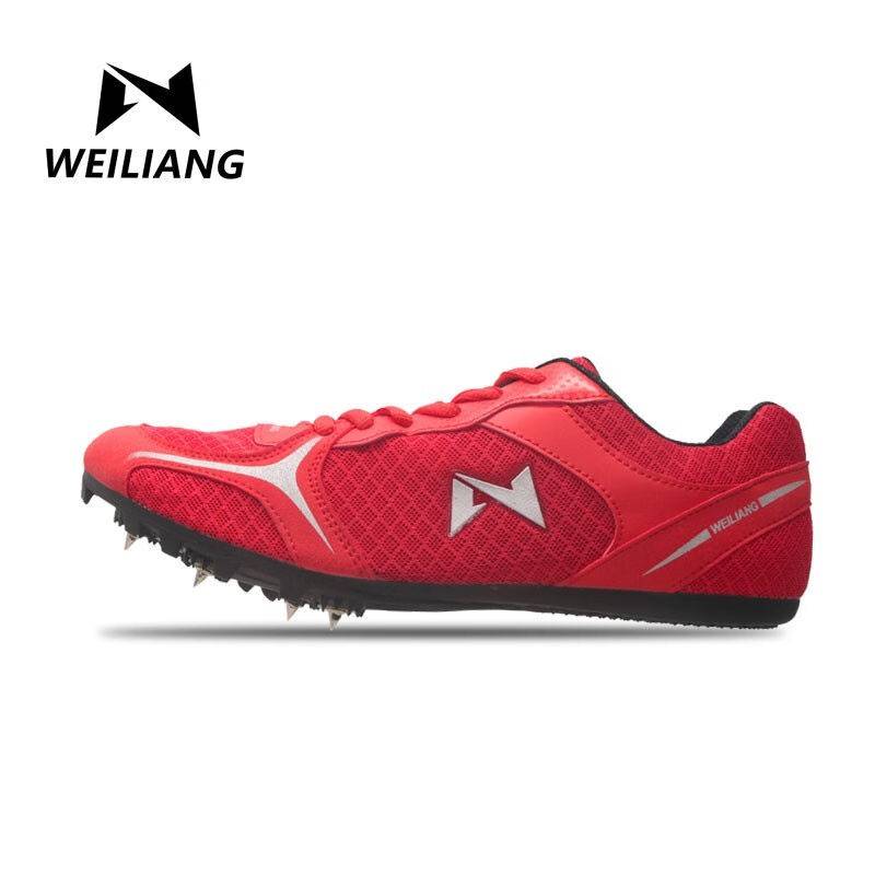 Powerful nail shoes, track and field, seven nails, sprint men and women nail shoes, air -breathable mesh, long run training remote competition