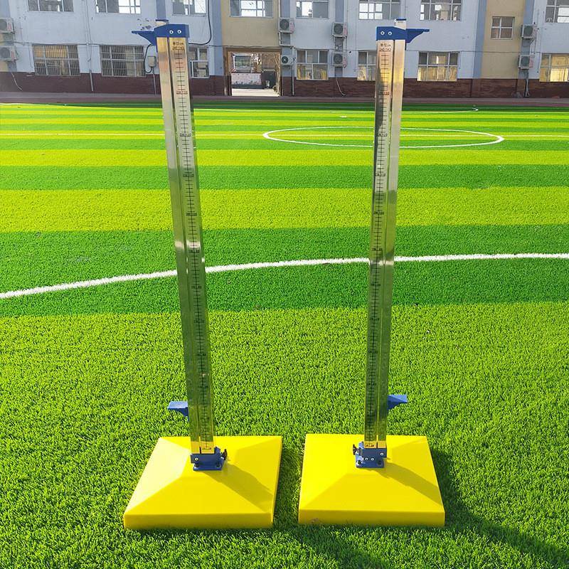Aluminium alloy stainless steel school competition, which regulates the wheel and track training pole for lift and drop belts