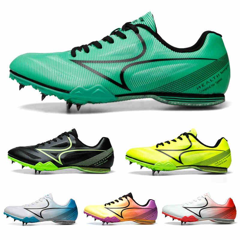 Haiers Nail Shoe 181S Middle Running Shoes Men and Female Students High School Entrance Examination Track and Field Training Professional running remote nail shoes
