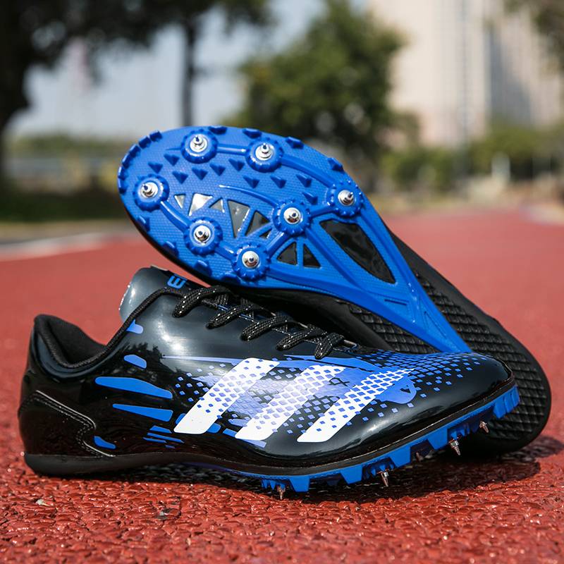 Genuine professional nail shoes track and field sprint men's body test four third -level long jump high jump competition training mid -test shoes