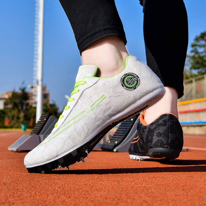 Medical test special nail shoes men's third -level long jump jumping track and field competition training shoes children's racing nail shoes female