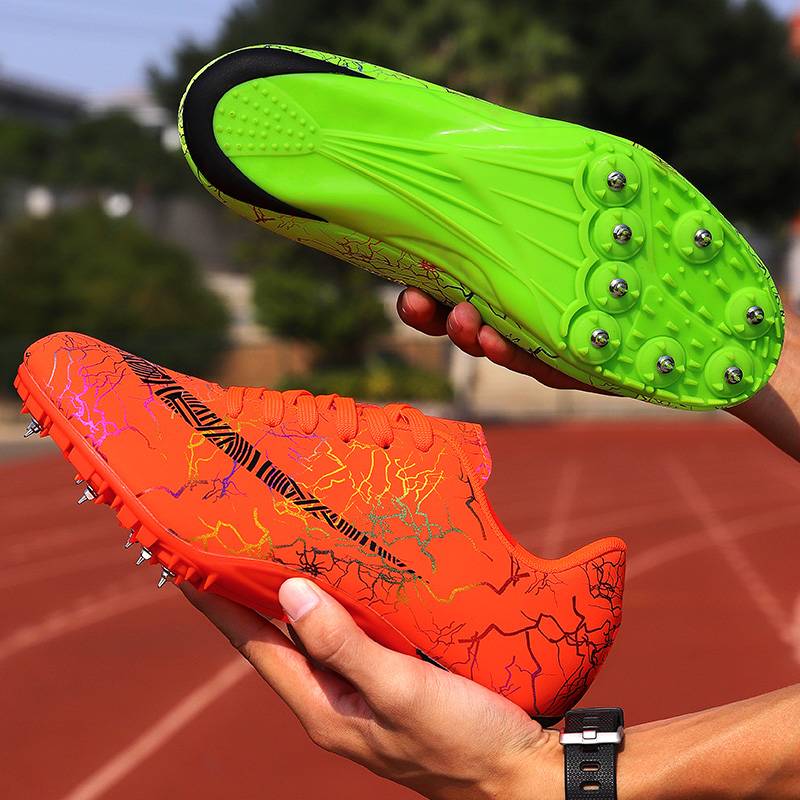 Brand nail shoes track and field men's and female sprint competition training shoes