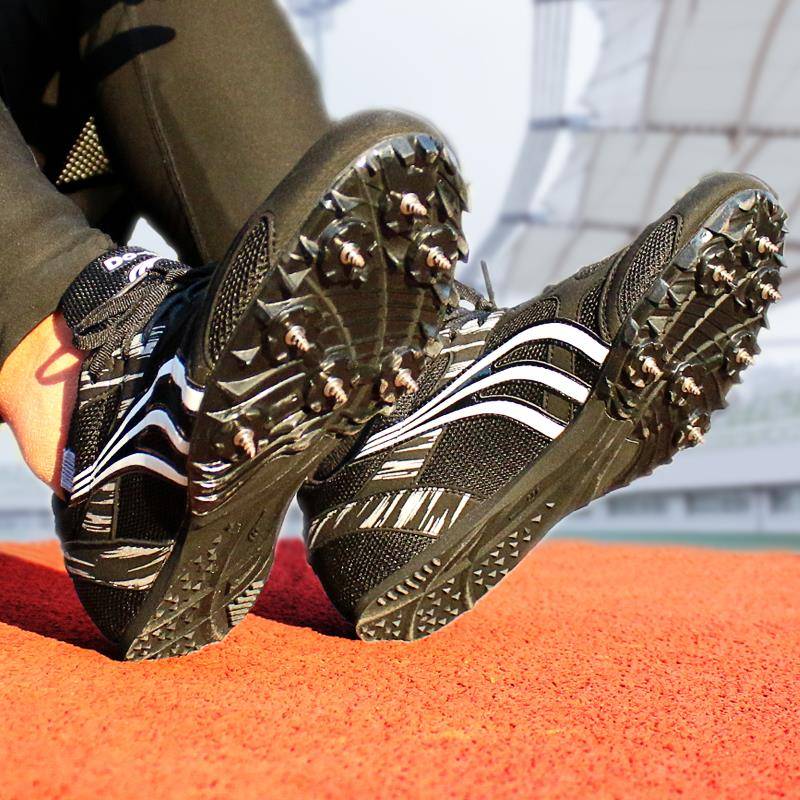 Duwei's nail shoes, track and field sprint men training nail shoes female middle and long running shoes genuine professional jump shoes PD2510