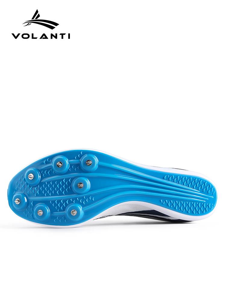 Volanti Volanti 911 black bottom lightning nail shoes thick sole sprint track and field nails body test remote competition