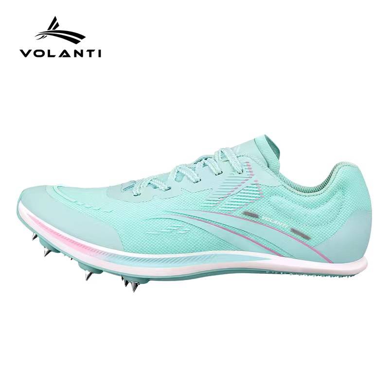 Volanti Volanti 911 black bottom lightning nail shoes thick sole sprint track and field nails body test remote competition