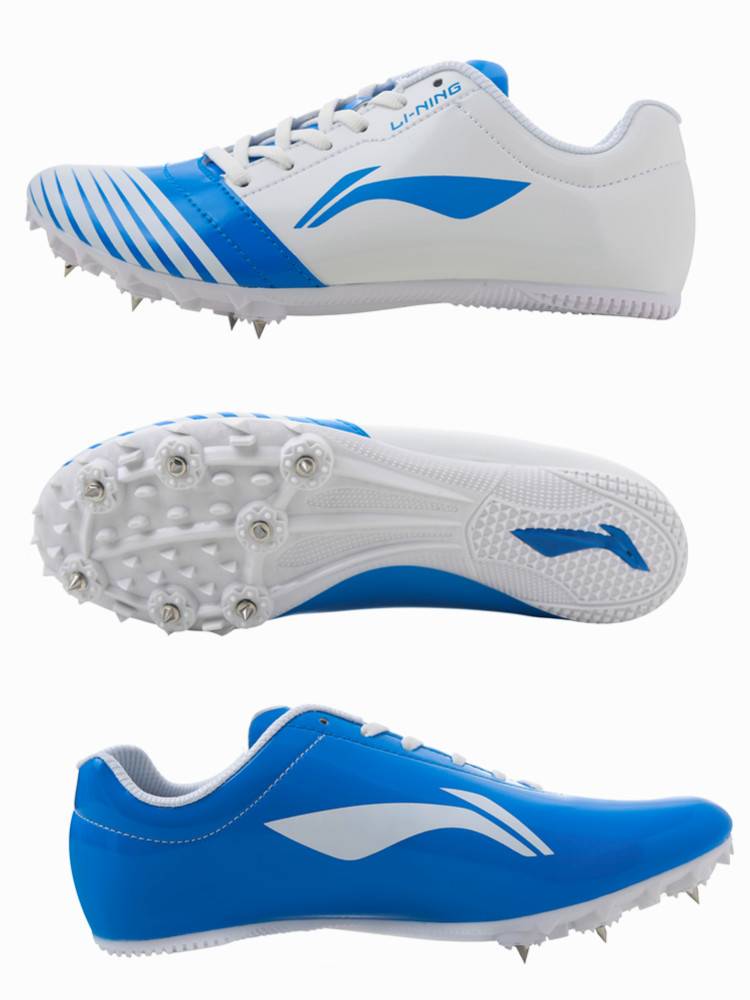 Li Ning's Shoes Tracks and Field Running Male Seven Professional Elite Women Jump Shoes Three -Level Dipping Shoes Running Shoes