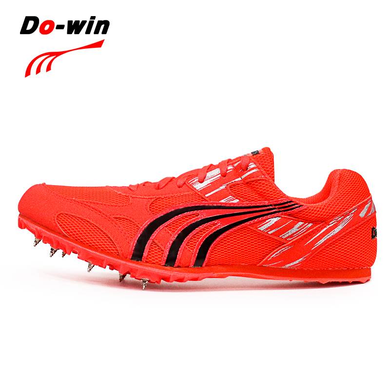 Duwei's nail shoes track and field sprint men's jump high shoe genuine nail shoes third -level jump professional training shoes PD2510