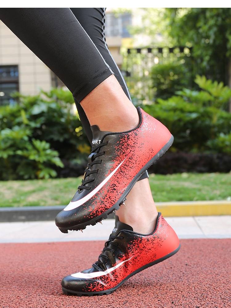 Tracks and field shoes Men's training shoes mid -examination college entrance examination college entrance examination sports test special nail shoes children long running short running long jump shoes