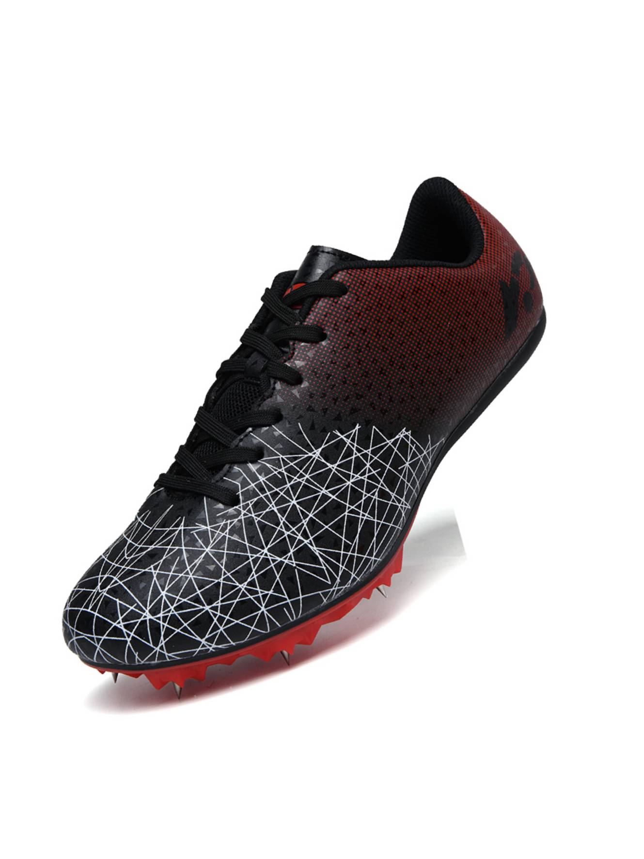 Children's track and field nail shoes mid -length running men's student test professional running long sports competition sprint sports