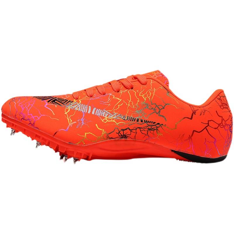 Track and field running nail shoes professional short running 100m men's and women's long jump training 800 competition mesh net exam mid -long running shoes