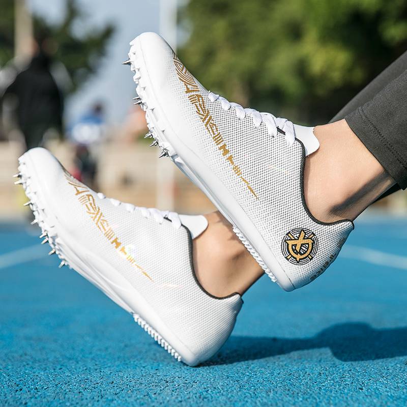 Special offer authentic track and field shoe running men and women students in the middle body test shoes standing long jump training shoes lightweight non -slip