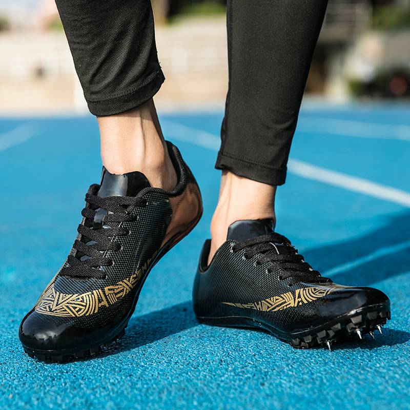 Special offer authentic track and field shoe running men and women students in the middle body test shoes standing long jump training shoes lightweight non -slip