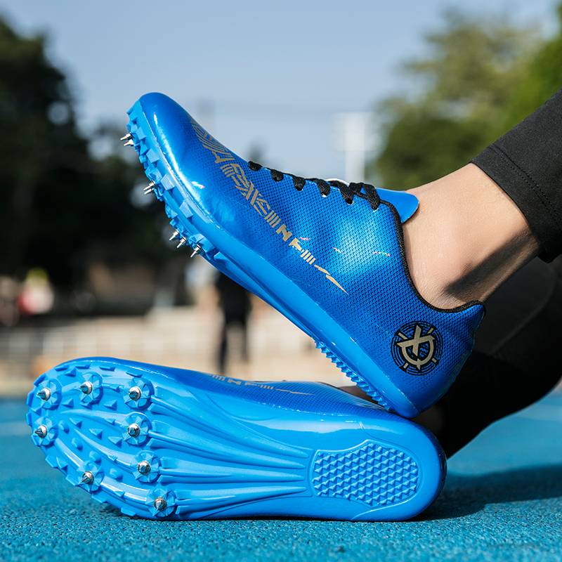 Special offer authentic track and field shoe running men and women students in the middle body test shoes standing long jump training shoes lightweight non -slip