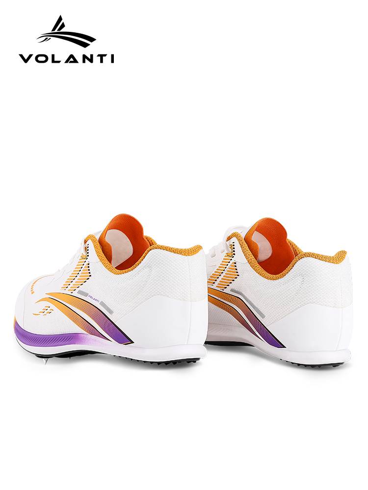 Volanti Volanti 911 black bottom lightning nail shoes thick sole sprint track and field nails body test remote competition