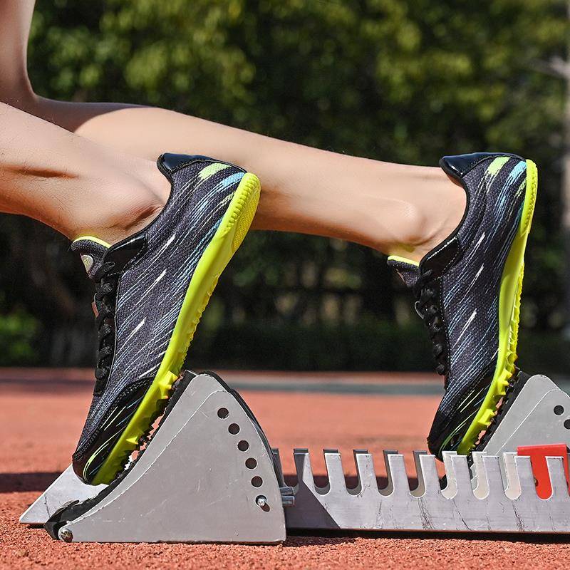 Godci track and field sprint shoes male Su Bingtian professional physical test shoes, girls, children's running shoes jumping nail shoes