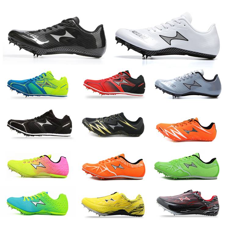 Haiers 599 Nail Shoes Tracks and Field Running Men's Professional Nail Shoes Jumping Sports Student Examination Training Shoes