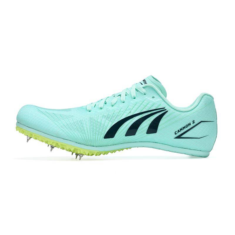 2024 new multi -run Wegang small cannon nail shoes men's and women's track and field running comprehensive training mid -length three -level remote jump shoes