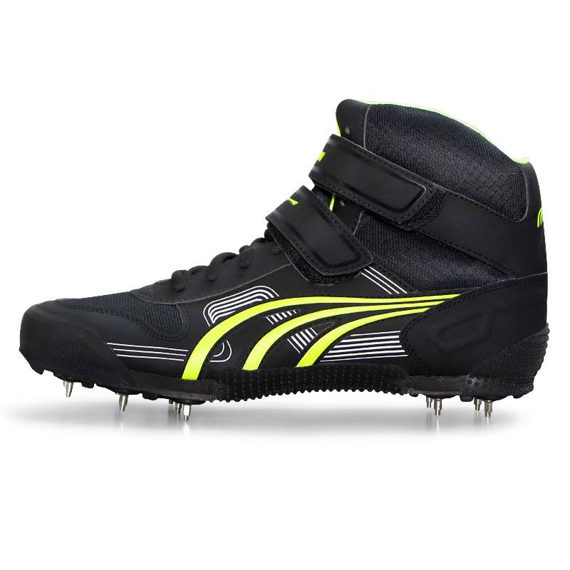 Doow -shoe guns, shoe, nail shoes jumping track and field men's and women's long -level jumping third -level jumping shoes mid -examine test js2306