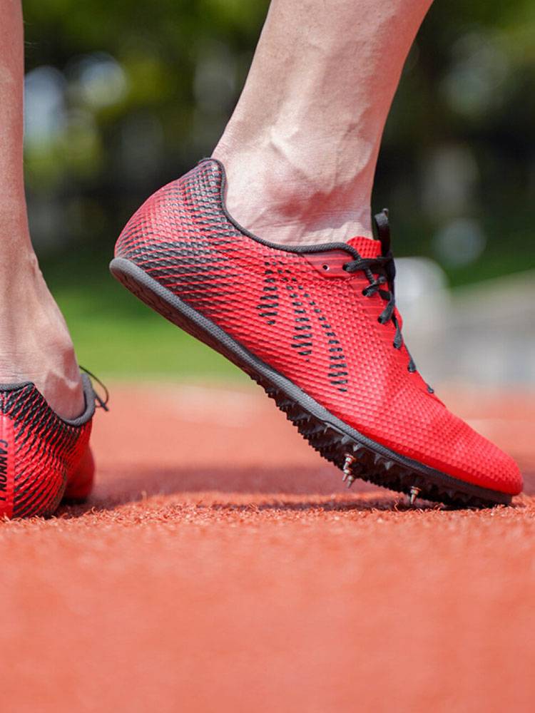 Dorwa -Dip Shoes Middle Soy Shoes Men and Female Students High School Entrance Examination Track and Field Racing Racing Running Disted Nail Shoes PD2510