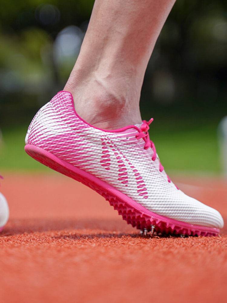 Dorwa -Dip Shoes Middle Soy Shoes Men and Female Students High School Entrance Examination Track and Field Racing Racing Running Disted Nail Shoes PD2510