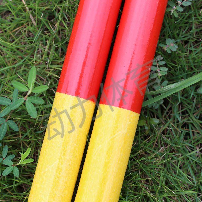 Athletics and field competition high jump jumping horizontal rods jump high horizontal pole glass reinforced reinforcement bouquets high horizontal pole aluminum alloy