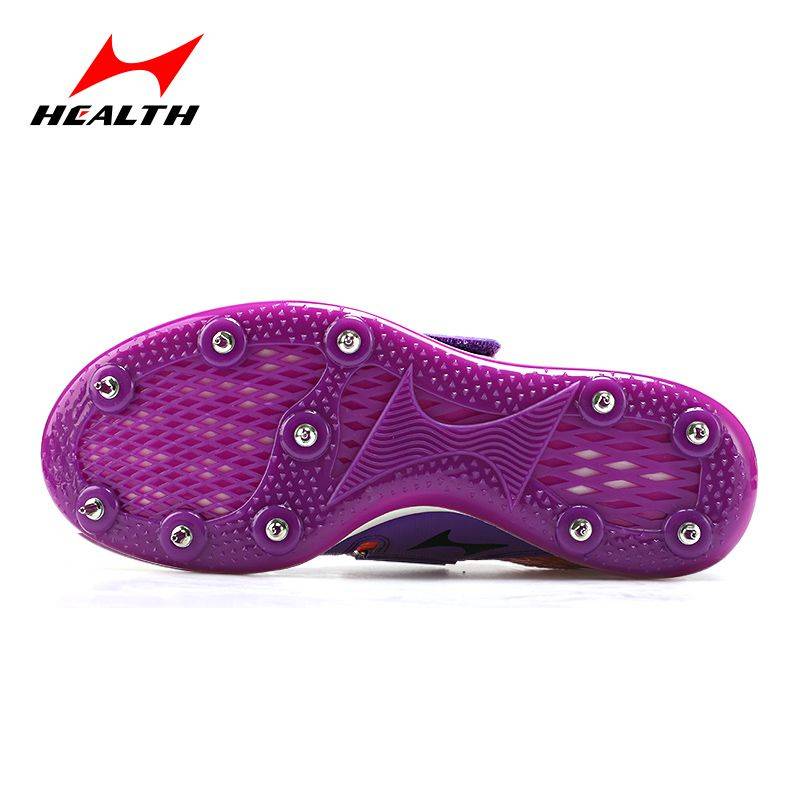 Haiers three -level remote shoe 1633 Professional jumping high nail shoes 1608 male and female student track and field training shoes