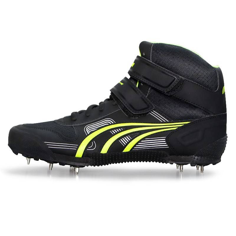 Doow -shoe guns, shoe, nail shoes jumping track and field men's and women's long -level jumping third -level jumping shoes mid -examine test js2306