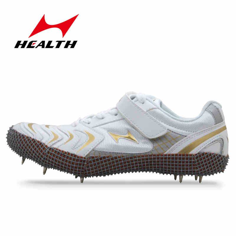 Haiers three -level remote nail shoes sports track and field jumping shoe midfine jumping long competition jumper high nail shoes