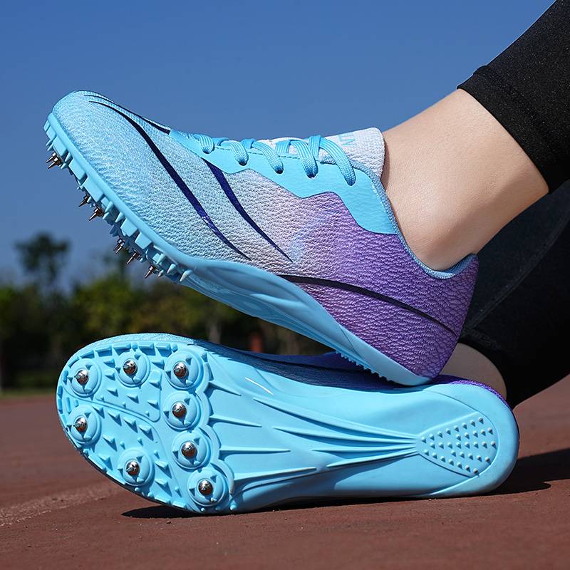 Professional track and field nails sprint men's shoes medium -long running long run jump training physical examination competition children's training shoes