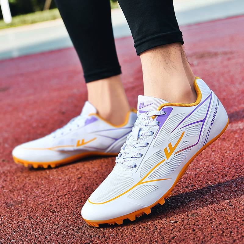 Hui force track and field nail shoes thick sole short running long distance running shoes track and field nail shoes