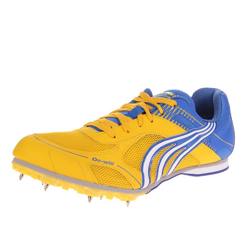 Dowwei's shoes men's track and field sprint competition professional training mid -range long run three -level long jumping shoes PD2301