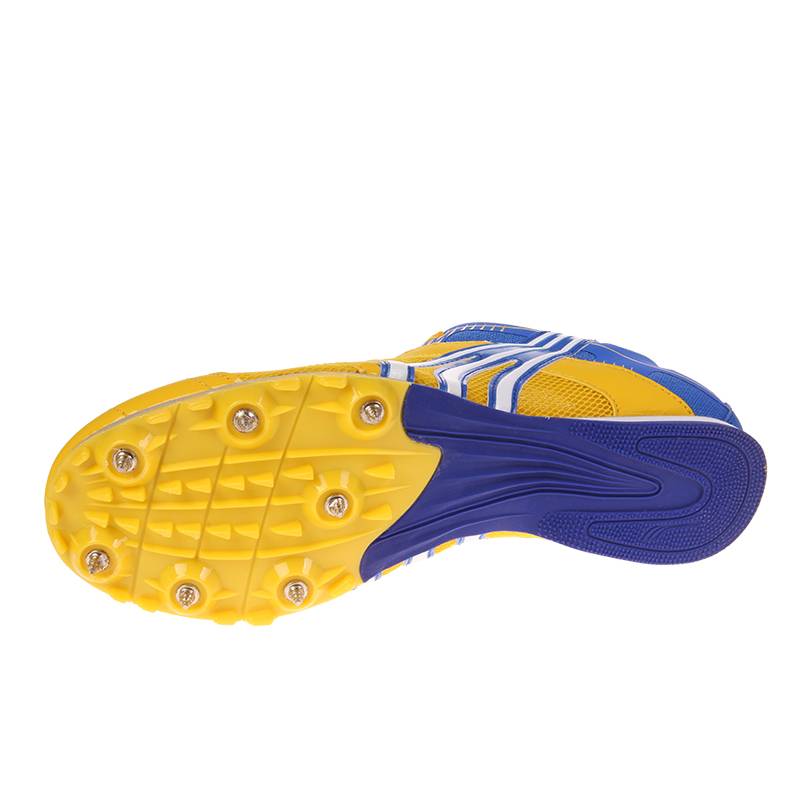 Dowwei's shoes men's track and field sprint competition professional training mid -range long run three -level long jumping shoes PD2301