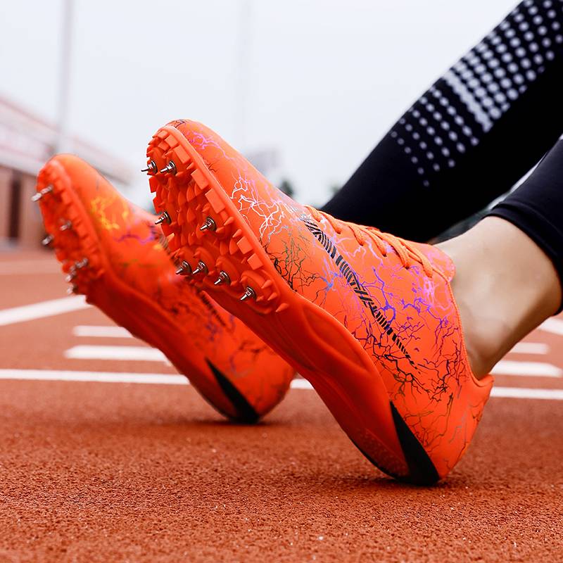 Track and field nail shoes male and female students sprint long competition for middle school entrance examination training training training nail shoes tide