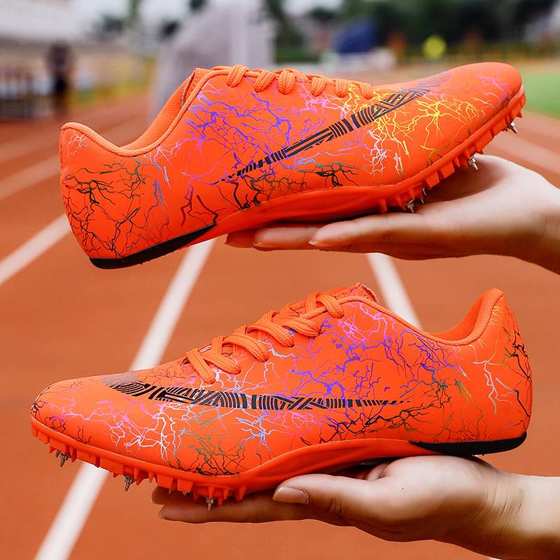 Track and field nail shoes male and female students sprint long competition for middle school entrance examination training training training nail shoes tide